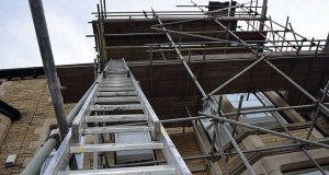 Defective Scaffolding Collapse