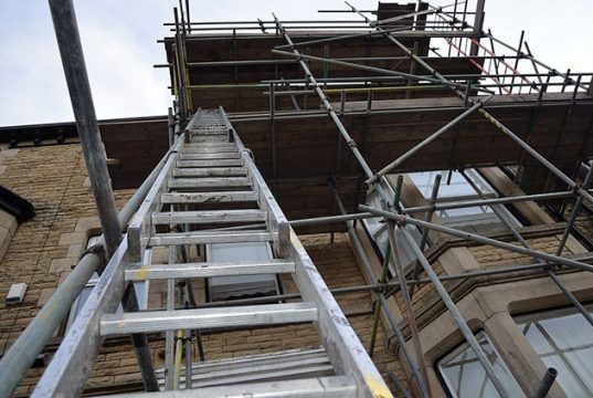 Defective Scaffolding Collapse