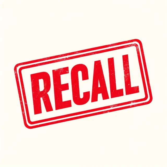recalled products